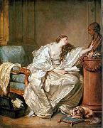 Jean-Baptiste Greuze The Inconsolable Widow oil on canvas